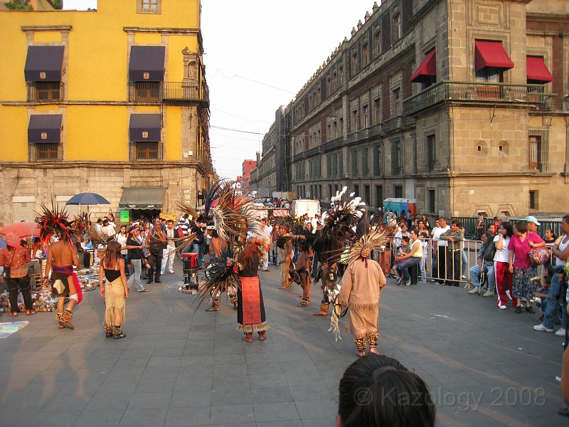 Mexico Pyramids - Mexico City 2009 1405.jpg - A trip to the Teotihuacan area of Mexico to visit the pyramids. A vast complex and a great climb to the top. This was followed by lunch in a cave, then a visit to the historical center of Mexico City. March 2009.